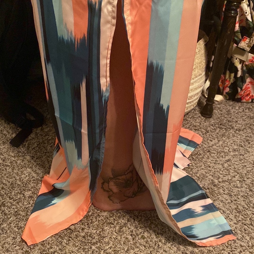 Wide leg, split hem pants - Picture 5 of 5